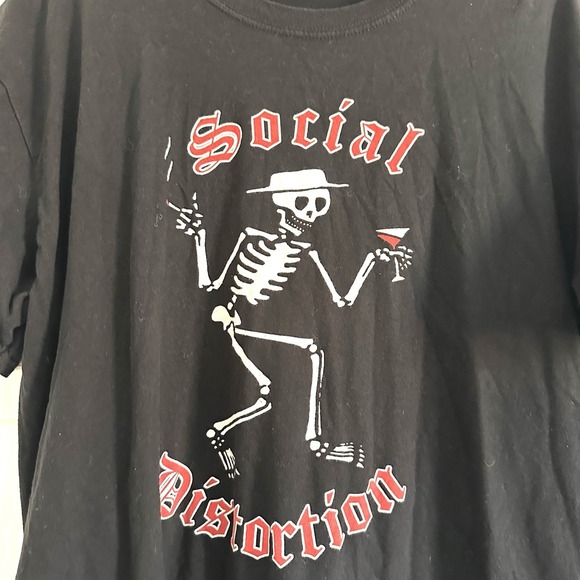 Social Distortion Band Men's 2XL Shirt Punk Rock Gildan Tag Y2K - Picture 2 of 5